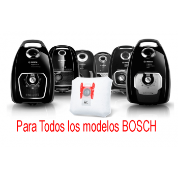 Bolsas Aspirador Originales Bosch Tipo G ALL 4uds + 1 filtro