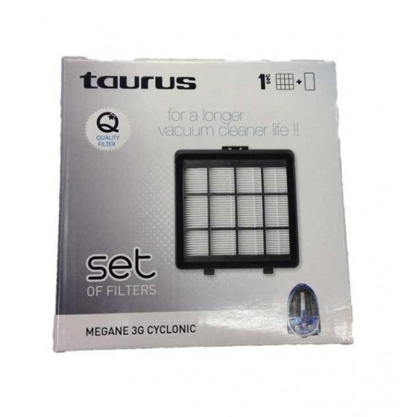 Recambio filtros aspirador Taurus Megane 3G Cyclonic